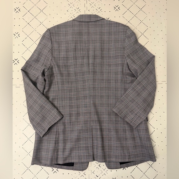 Rag & Bone‎ blazer with a glen plaid pattern 16 wool blend - Picture 5 of 5